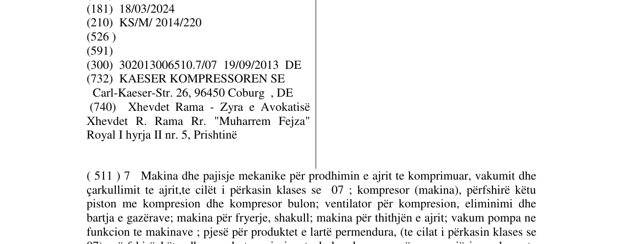 Zëri i markës Mobilair në buletin