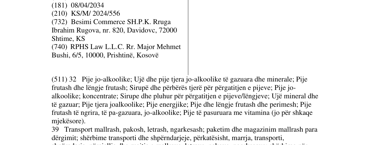 Zëri i markës BION në buletin