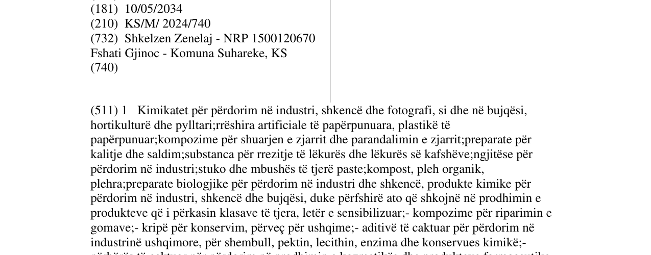 Zëri i markës hobiplaza në buletin