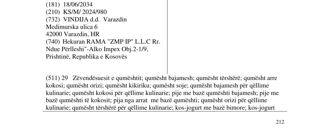 Zëri i markës DAR në buletin