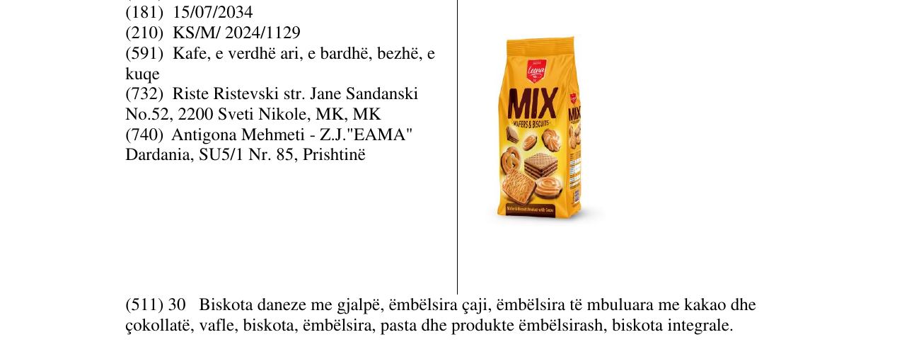 Zëri i markës MIX në buletin