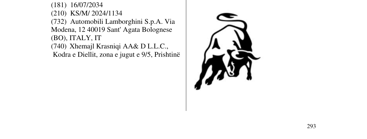 Zëri i markës BULL LOGO në buletin