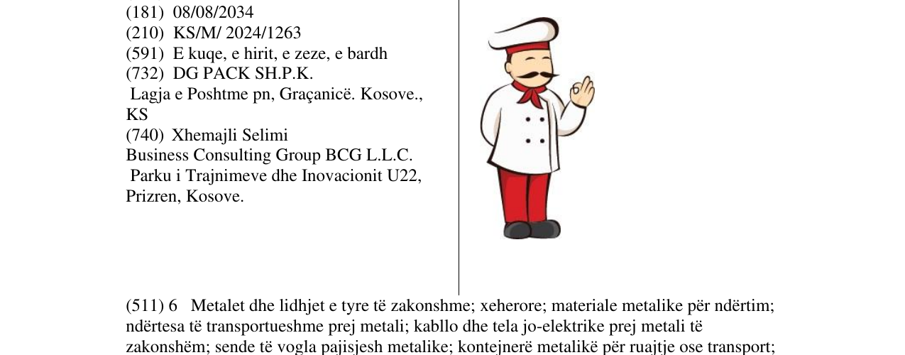 Zëri i markës FIXO MASKOT në buletin