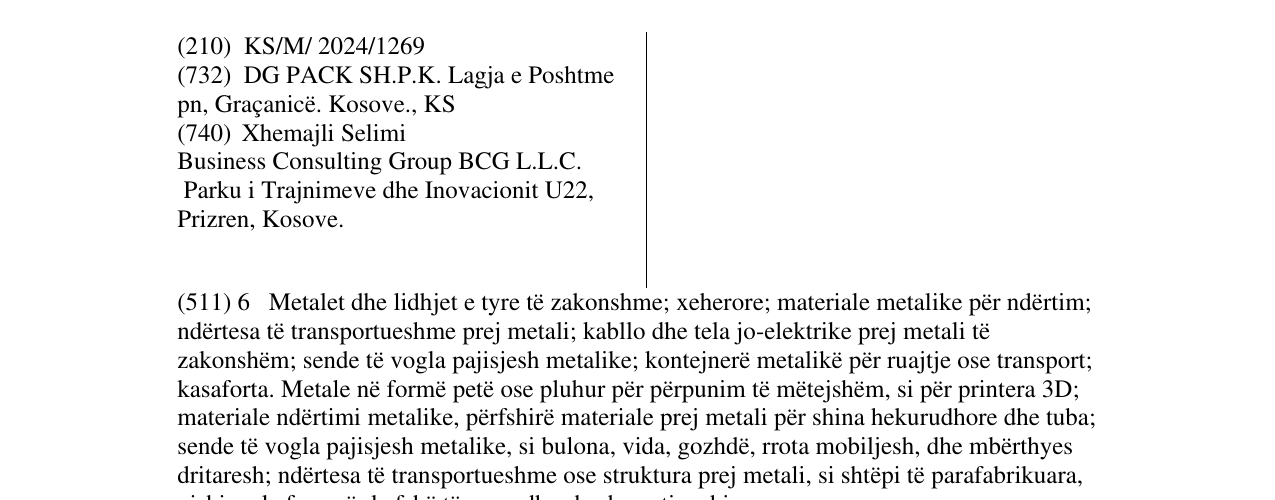 Zëri i markës FIXO në buletin