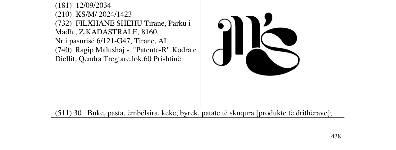 Zëri i markës FIGUR në buletin