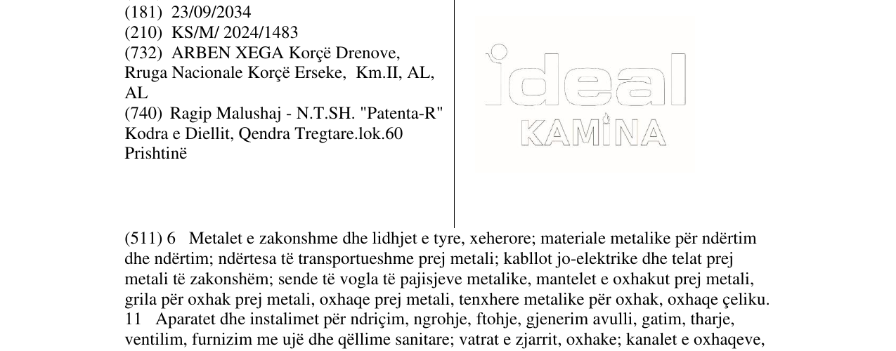 Zëri i markës ideal KAMINA në buletin