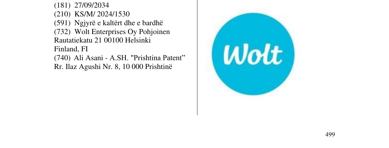 Zëri i markës wolt në buletin