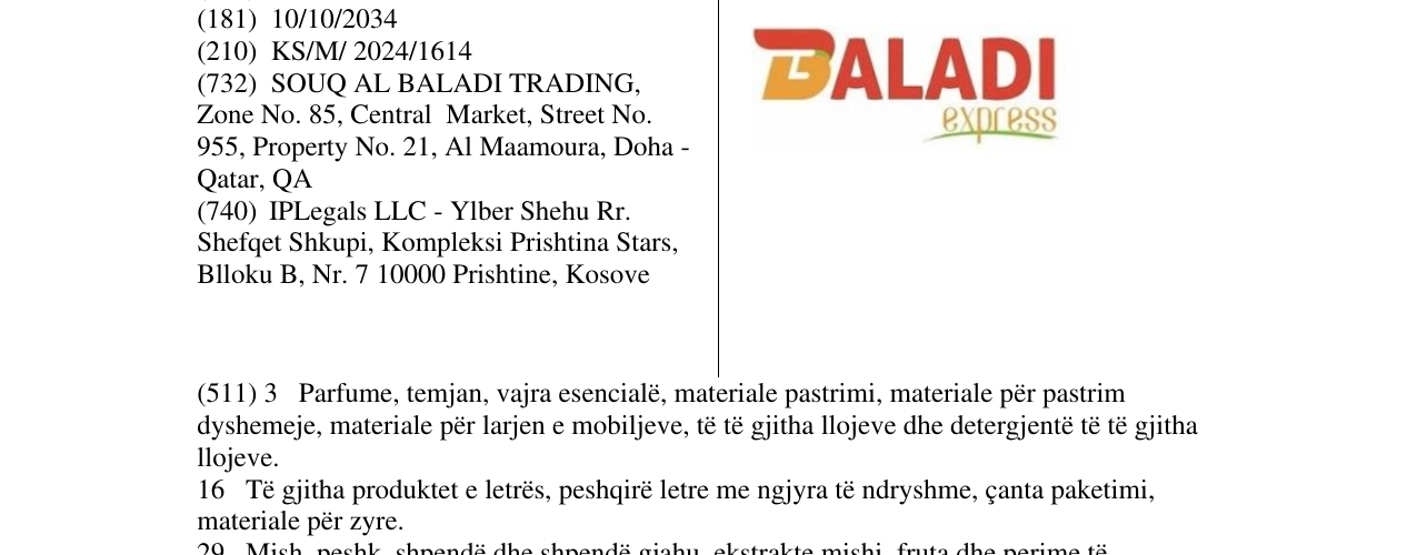 Zëri i markës BALADI në buletin