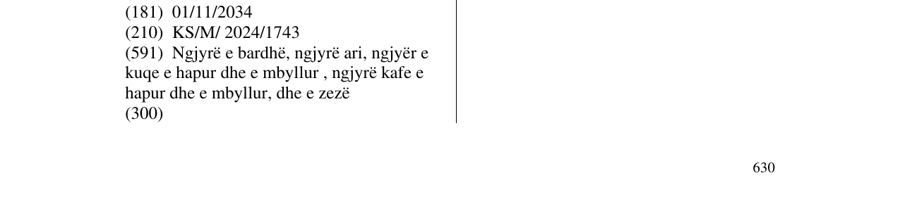 Zëri i markës BRAVO CLASSIC në buletin