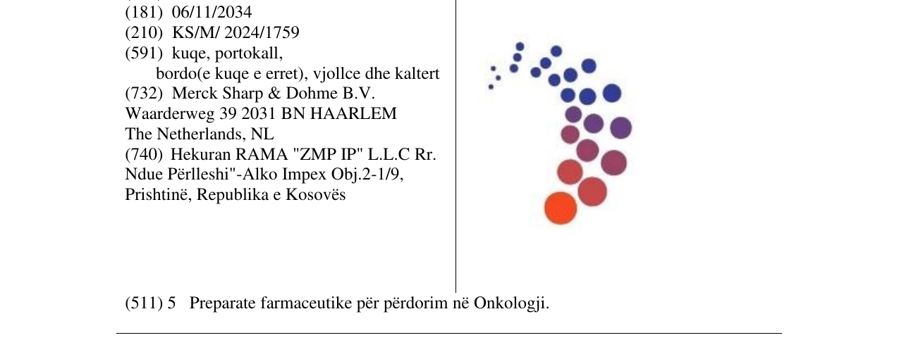 Zëri i markës merck në buletin