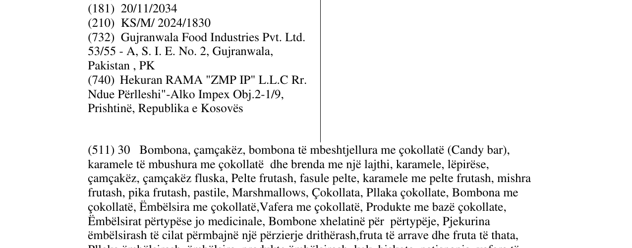 Zëri i markës ZOMBIE në buletin