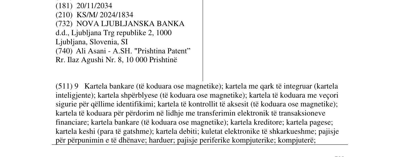 Zëri i markës NLB Asset management në buletin