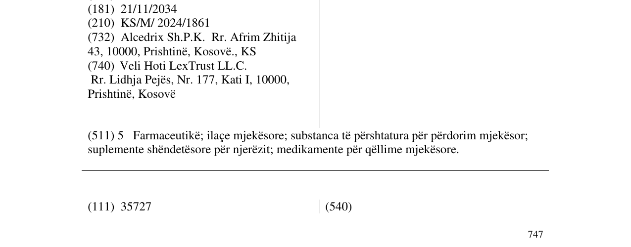 Zëri i markës Nature Prime në buletin