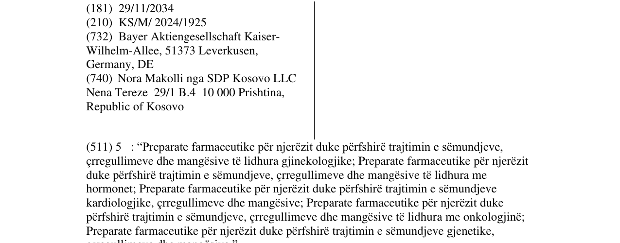 Zëri i markës LYNKUET në buletin