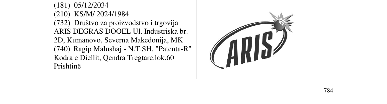 Zëri i markës ARIS në buletin