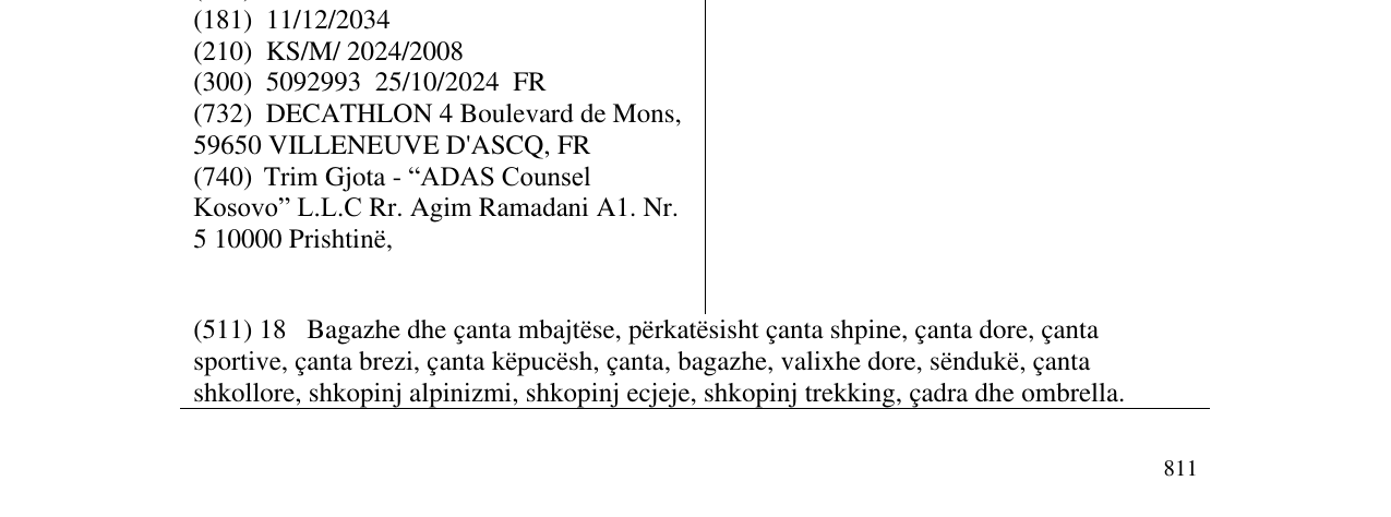 Zëri i markës AFLF në buletin