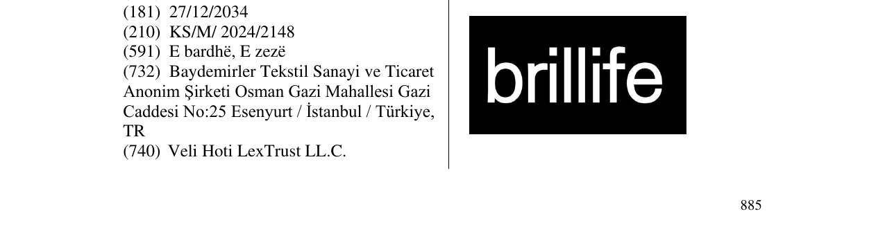 Zëri i markës brillife në buletin
