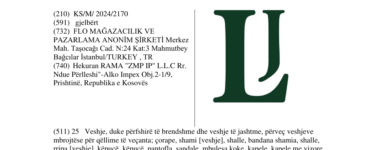 Zëri i markës LJ në buletin