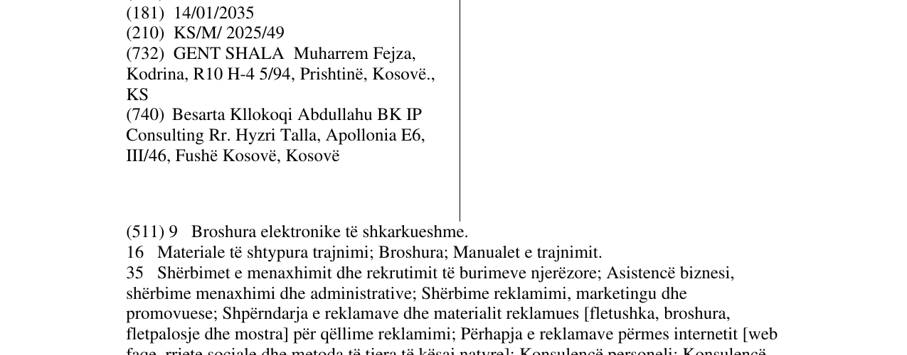 Zëri i markës G Academy në buletin