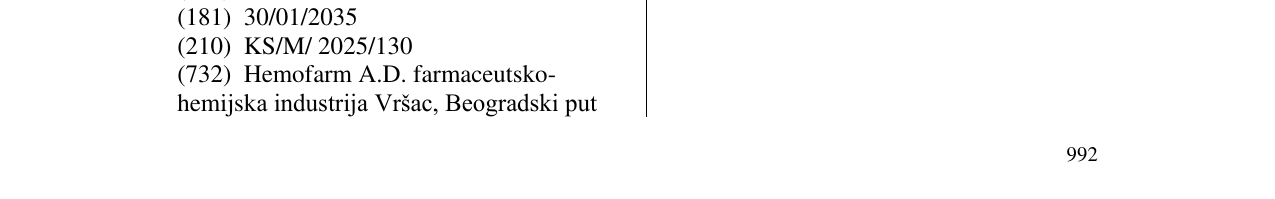 Zëri i markës PARFLAR në buletin