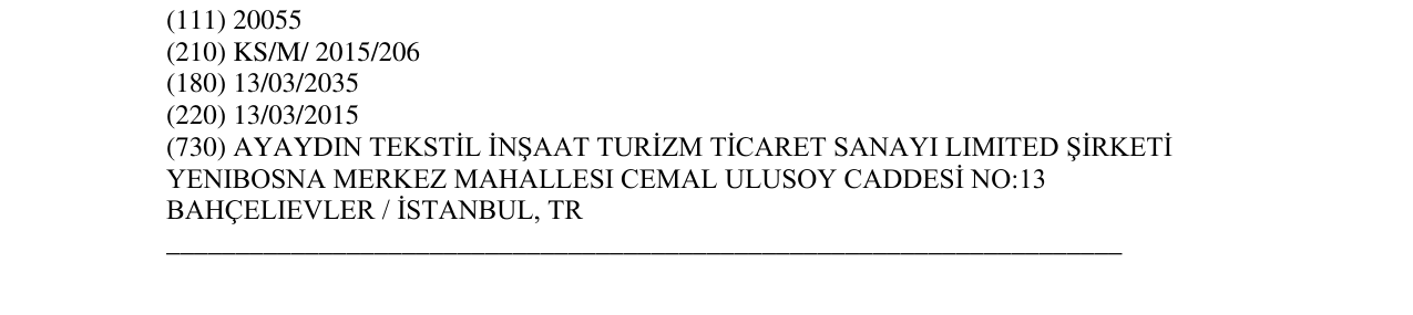 Zëri i markës TUDORS në buletin