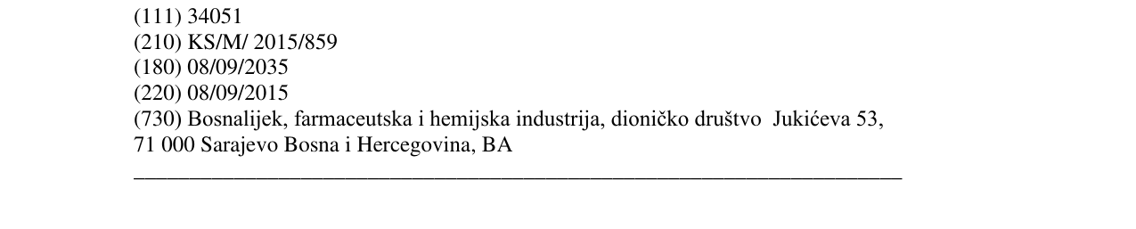 Zëri i markës Markë figurative në buletin