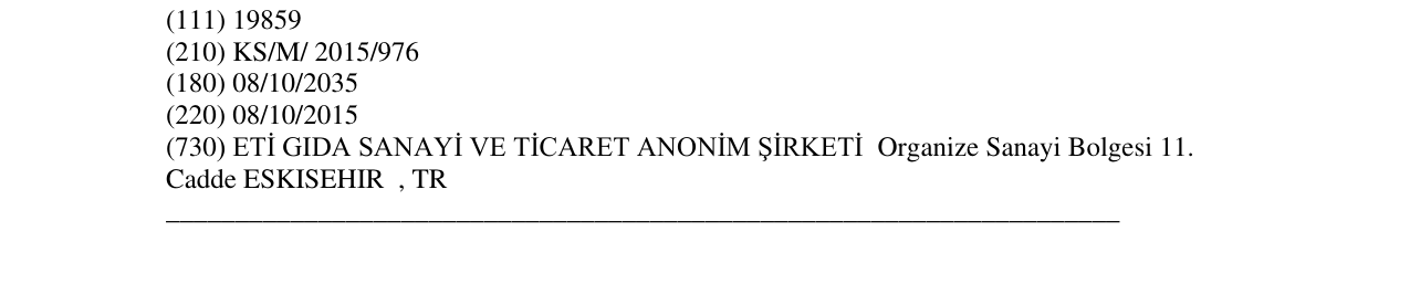 Zëri i markës ETi Petito në buletin