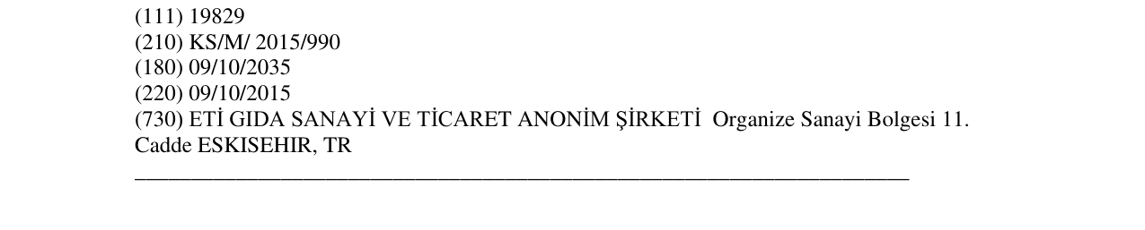 Zëri i markës Markë figurative në buletin