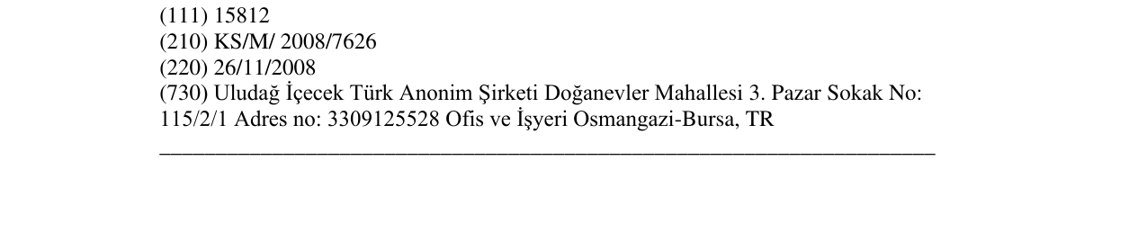 Zëri i markës Markë figurative në buletin