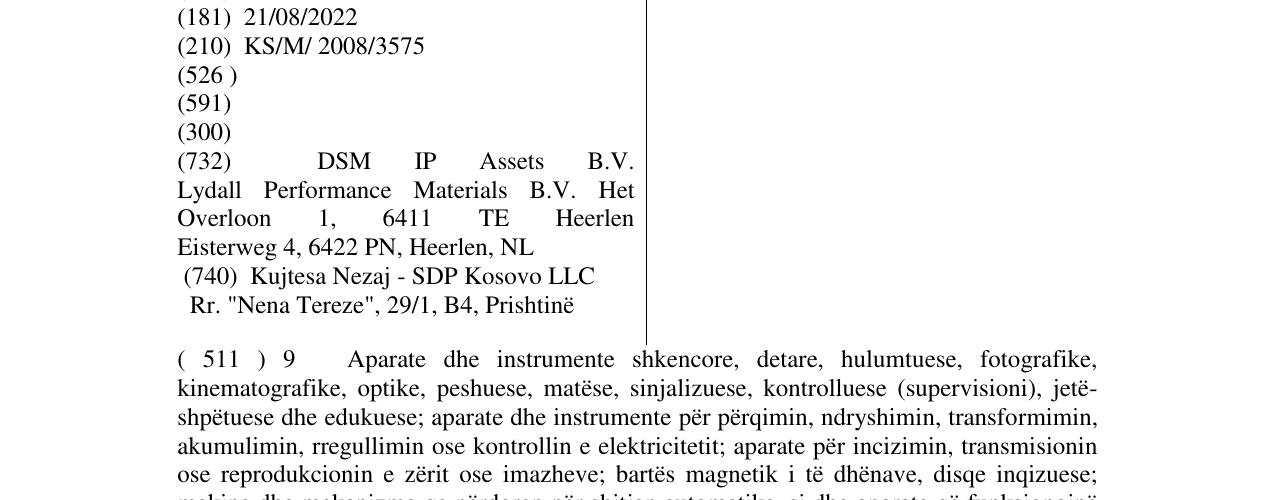 Zëri i markës SOLUPOR në buletin