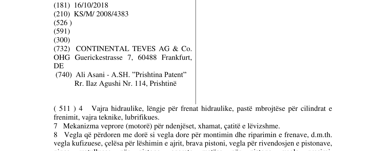 Zëri i markës ATE në buletin