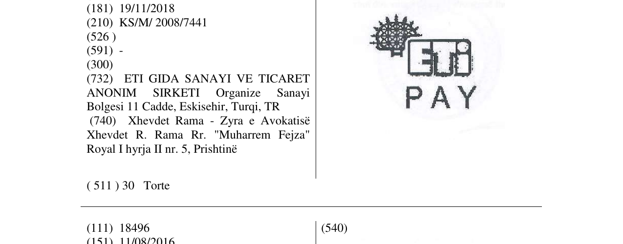 Zëri i markës ETi PAY në buletin
