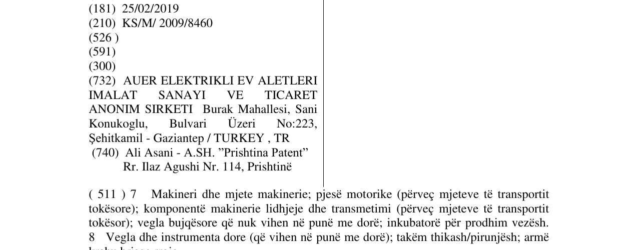 Zëri i markës ZASS në buletin