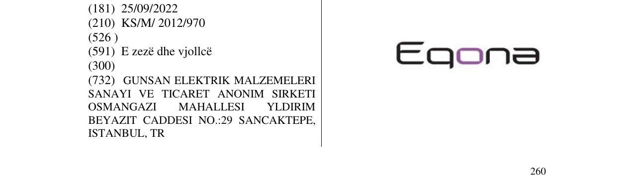 Zëri i markës Markë figurative në buletin