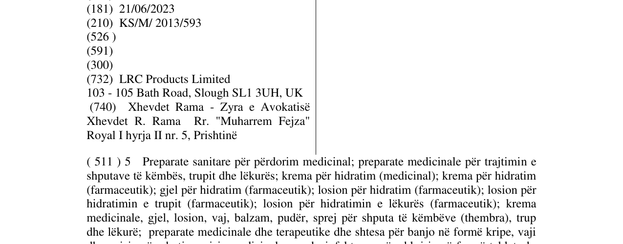 Zëri i markës SCHOLL EXPRESS PEDI në buletin