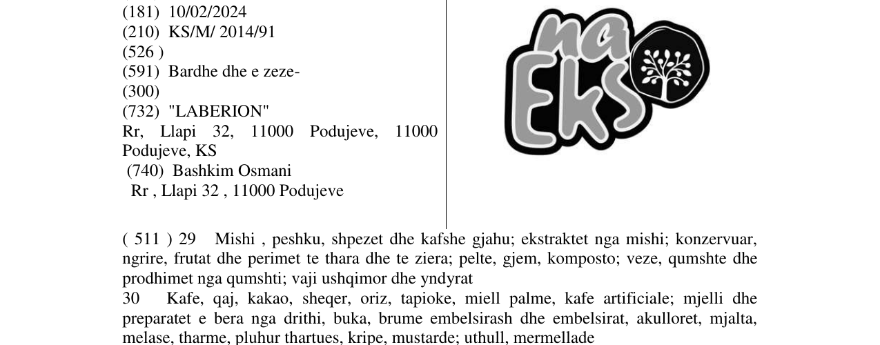 Zëri i markës naEKS në buletin