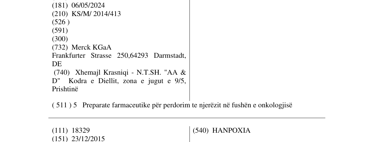 Zëri i markës HYXTOPIA në buletin