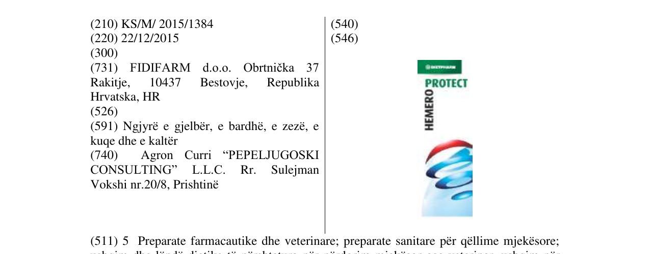 Zëri i markës protect hemero në buletin