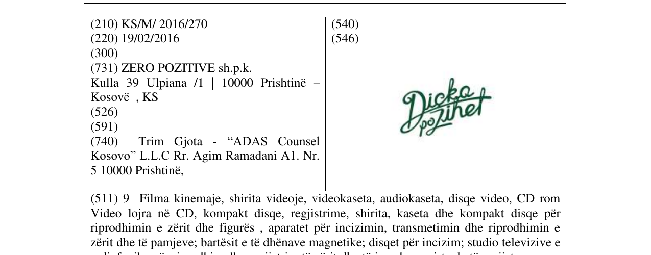 Zëri i markës Dicka po zihet në buletin