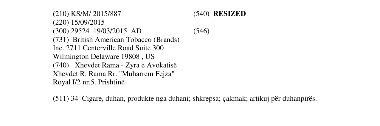 Zëri i markës RESIZED në buletin