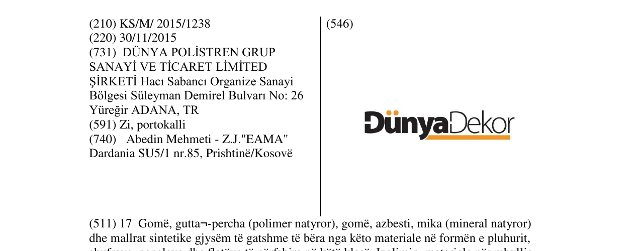 Zëri i markës DunyaDekor në buletin