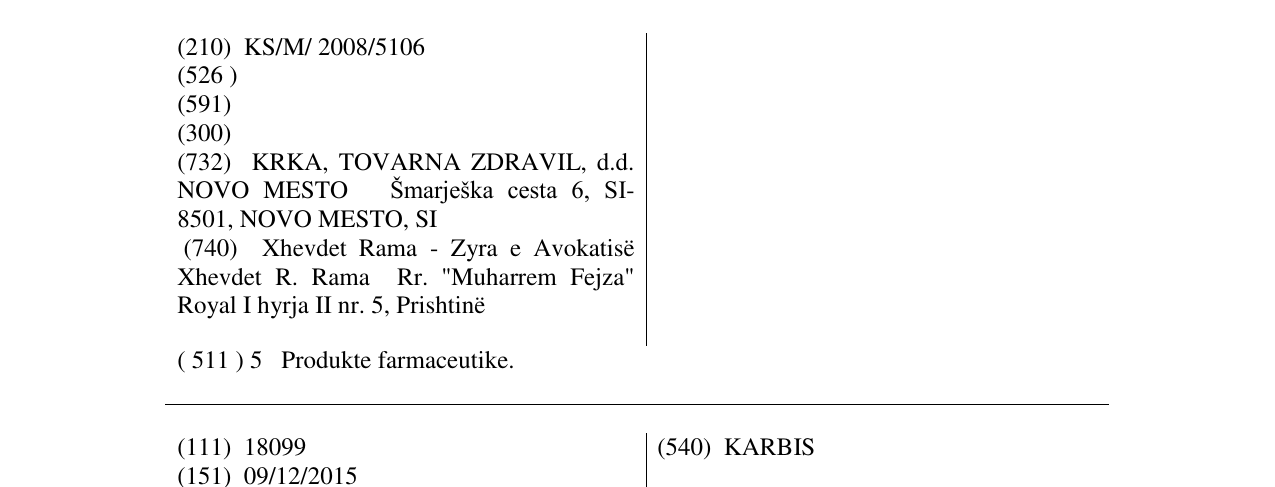 Zëri i markës LAAVEN në buletin