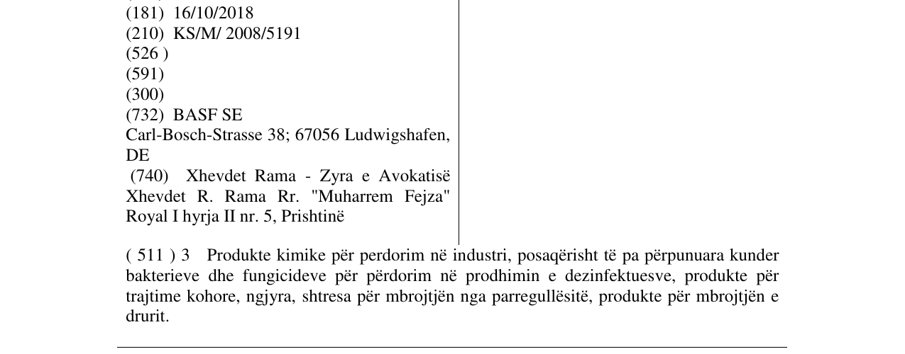 Zëri i markës PROTECTOL në buletin