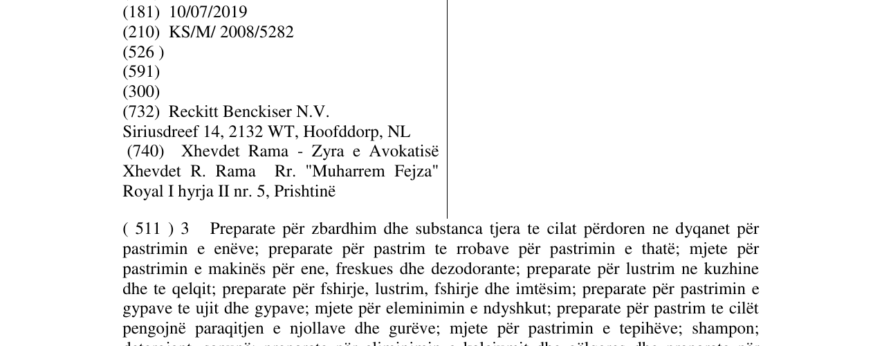 Zëri i markës MAX in 1 në buletin