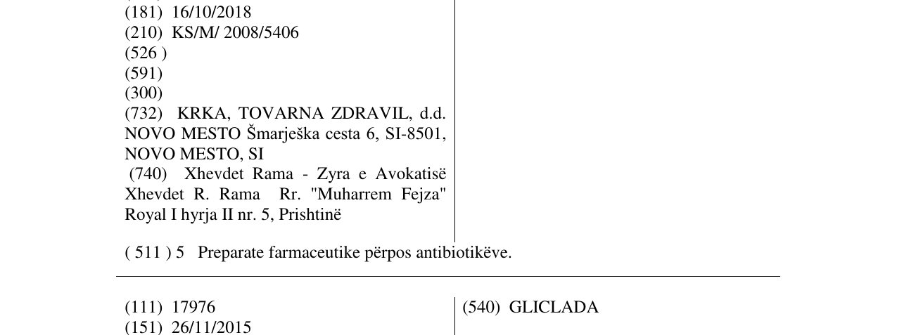 Zëri i markës Q-Tab në buletin