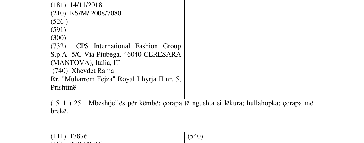 Zëri i markës SANPELLEGRINO në buletin