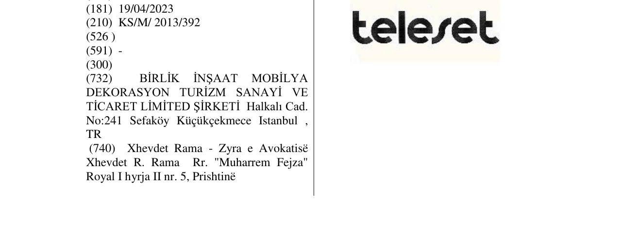 Zëri i markës teleset në buletin