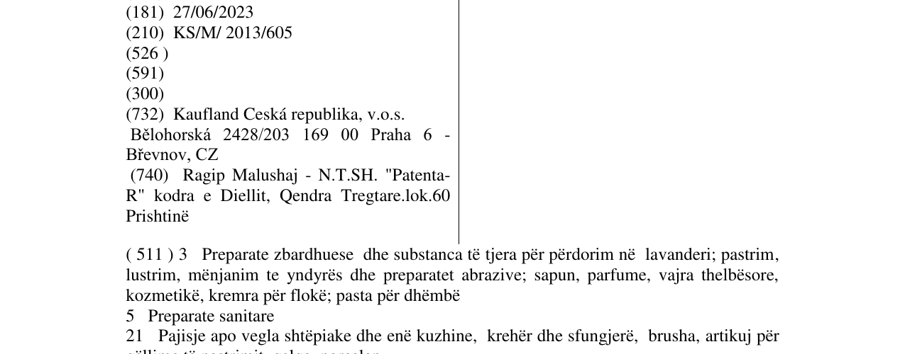 Zëri i markës AILÉ në buletin