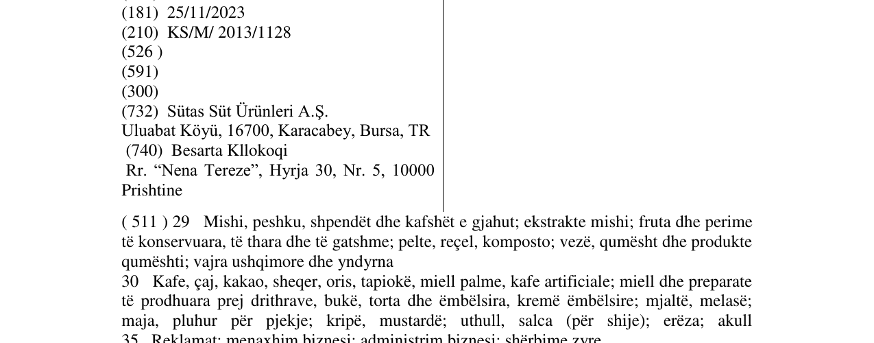 Zëri i markës Shija natyrale është këtu në buletin