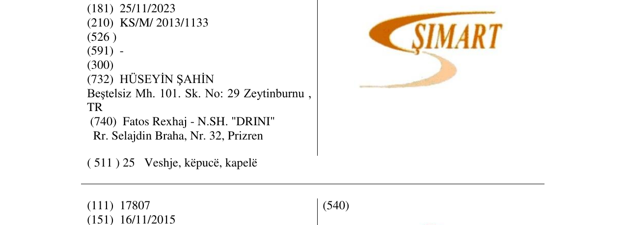 Zëri i markës SIMART në buletin